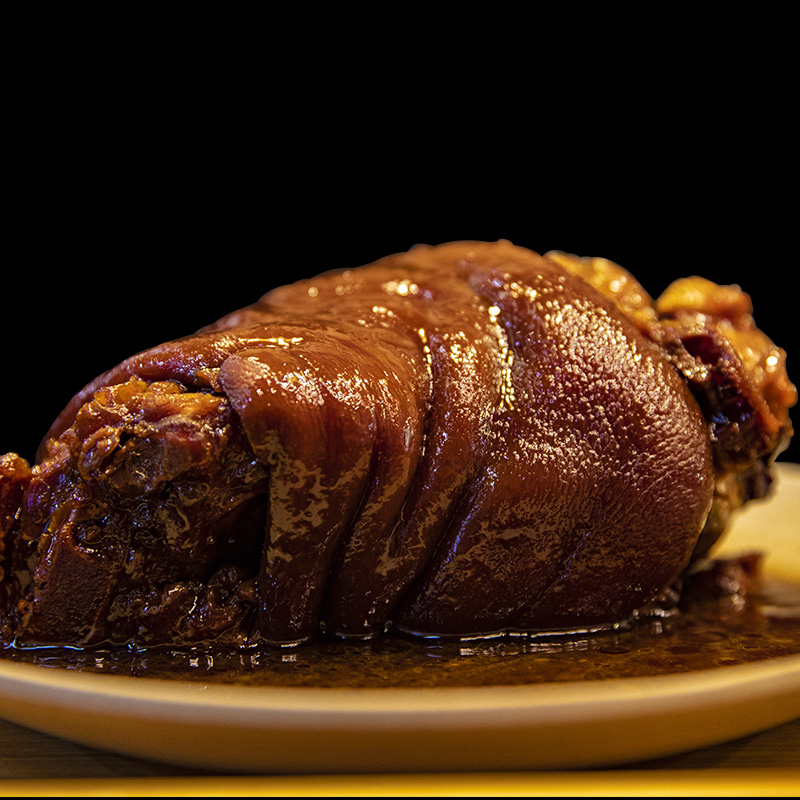 长明牛佛蹄髈1000g猪蹄酱肘子家宴烘肘节日熟食卤味美食四川特产