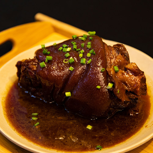 长明牛佛烘肘1000g*2袋 猪蹄酱肘子烘肘熟食卤味美食零食四川特产 - 图2