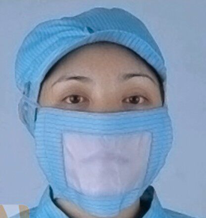 精品 防静电帽子 女式大工帽 女工帽 无尘条纹帽 鸭舌帽 洁净帽 - 图2