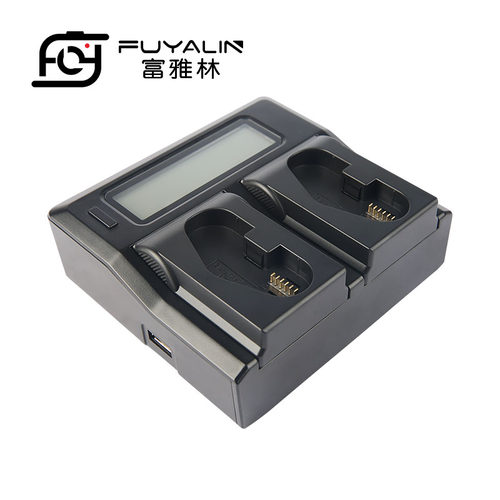 LP-E19相机电池双充充电器LP-E4适用佳能EOS 1DX2 1DX 1DS3 1D3/4 - 图1