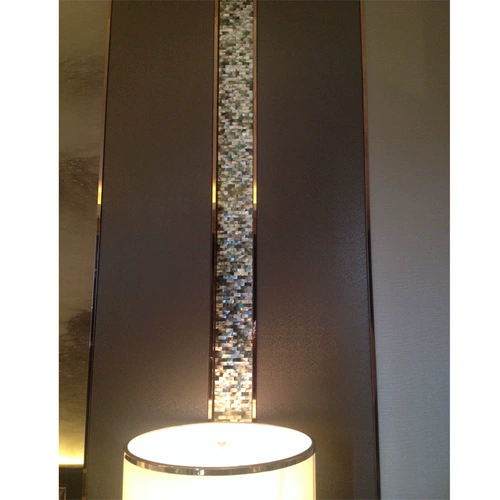 Натуральная раковина обрезка зеркала рама линия крыльца гостиная прикроватная диван