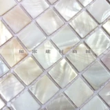 20 Натуральная Fritillaria Shell Net с швейными мозаичными наклейками на фоновые телевизоры