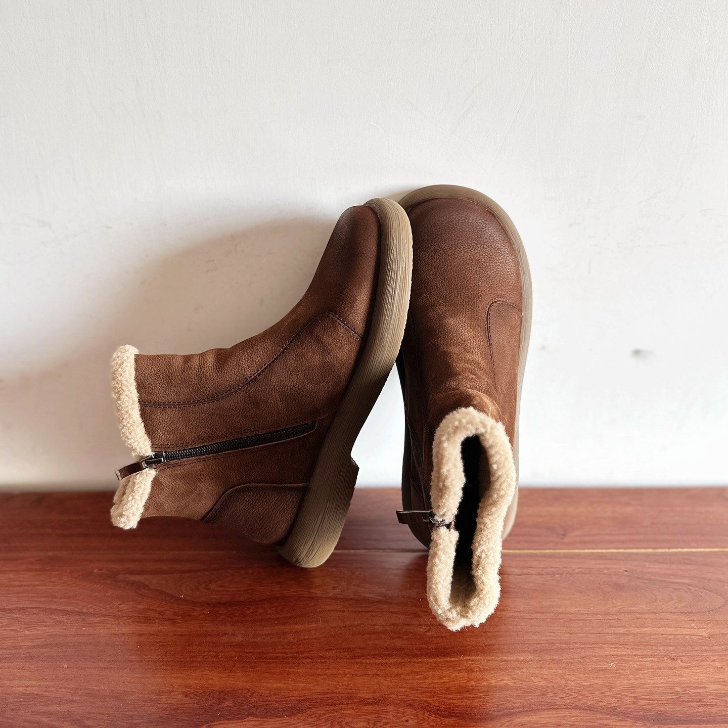 【烁掌柜】冬款复古文艺手工真皮43大码女靴头层牛皮加厚保暖棉靴,淘宝优惠券,粉丝福利购,淘宝优惠卷