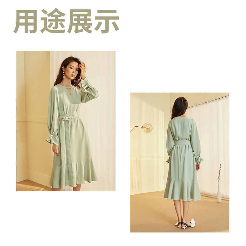 高捻乱麻雪纺服装面料夏季纯色不透垂感连衣裙大摆裙古装汉服布料,淘宝优惠券,粉丝福利购,淘宝优惠卷