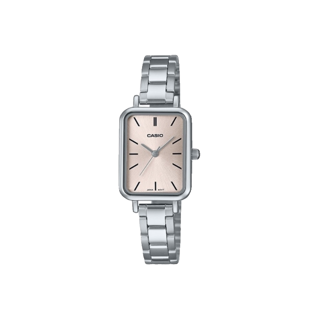 Casio Casio watch women's small square light luxury niche ins style student model electronic LTP-V009D-4E