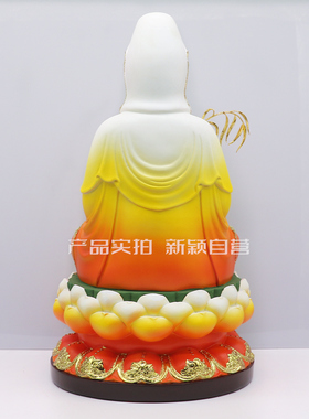 树脂杨柳观音桌面摆件保平安