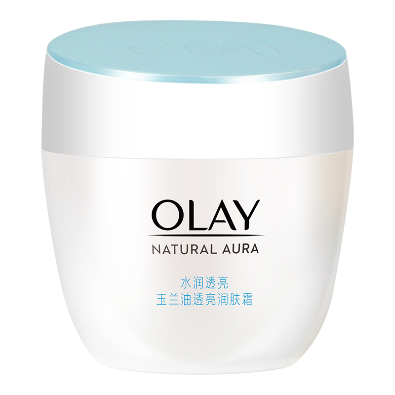 Olay/玉兰油透亮润肤霜50g*2白里透红保湿滋润美嫩白亮肤紧致面霜 - 图3