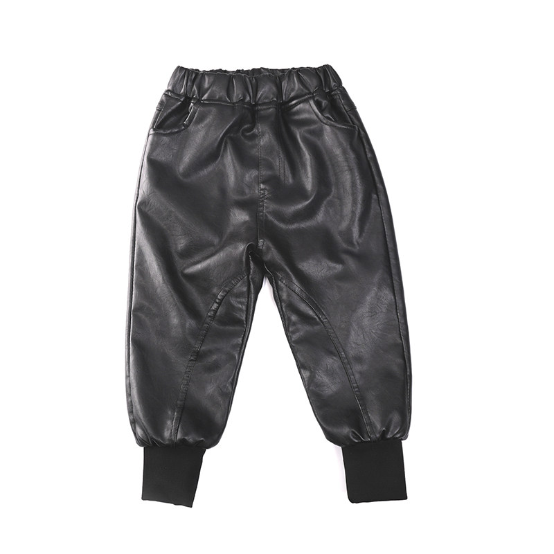 皮裤保暖男童女童耐脏防风皮裤加绒童装皮裤冬季休闲潮范水洗加绒,淘宝优惠券,粉丝福利购,淘宝优惠卷