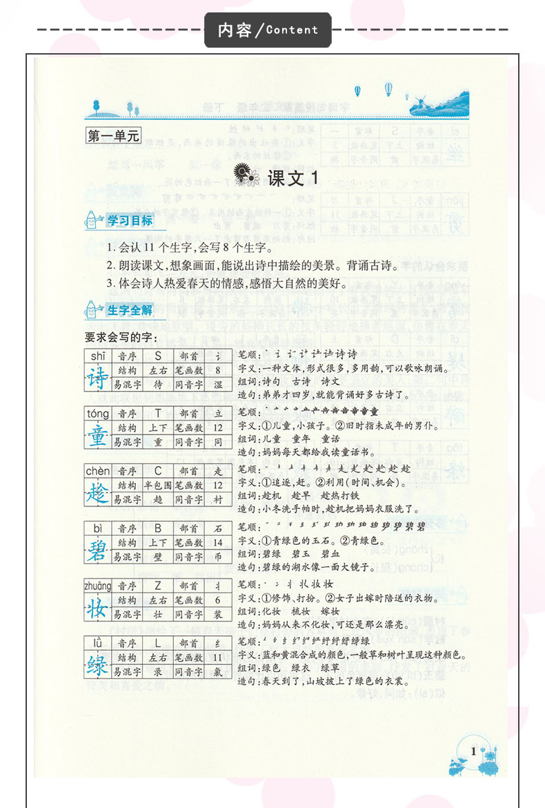 现货包邮小学语文字词句段篇章2二年级下册配义务教育教科书人教版小学语文二2年级下册使用字词句教材辅导工具书郑州大学出版社 - 图2