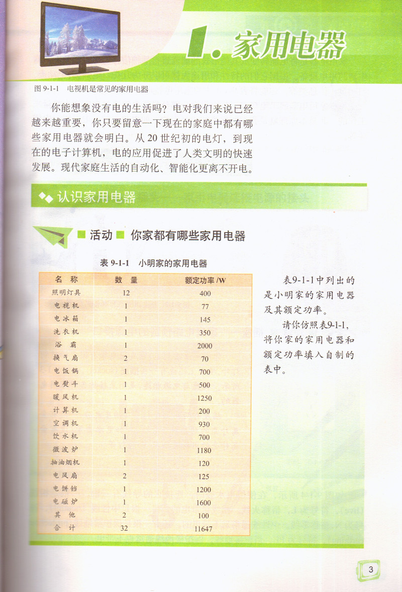 包邮2024使用教科版初中物理九9年级下册教育科学出版社义务教育教科书教材课本初三9九年下册级物理书物理九年级下册-图2