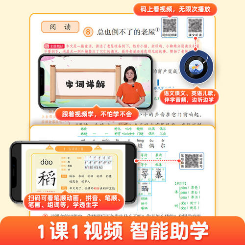 2026秋作业帮课堂笔记一二三四五六年级年级上册语文数学英语人教版小学课本同步教材全解讲解读随堂学霸笔记旗舰店 - 图3