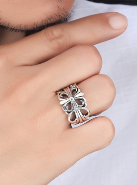 戒指男潮个性泰银925纯银