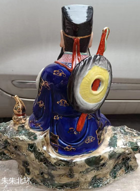 八仙吕祖瓷像吕洞宾神像佛像摆件