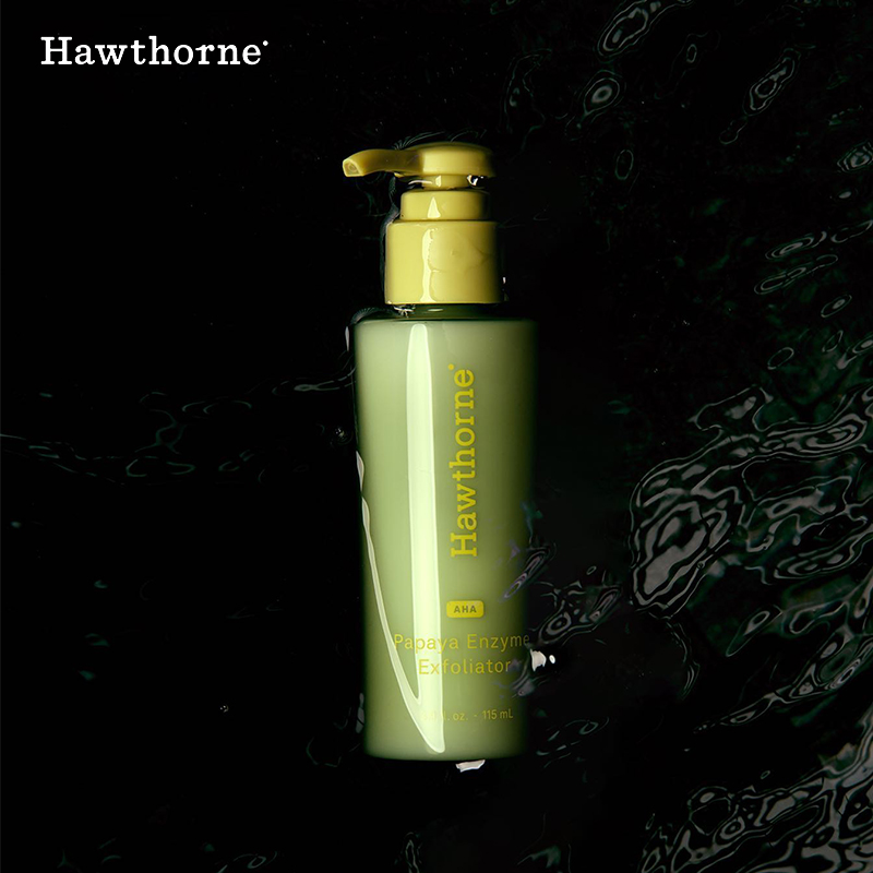 Hawthorne-木瓜酶深清洁疏通毛孔改善皮肤男士面部去角质霜115ml - 图1