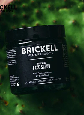 BRICKELL男士面部磨砂膏