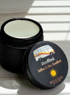 VanMan-采用100%食用成分SPF20防水非纳米氧化锌 牛油锌防晒霜94g