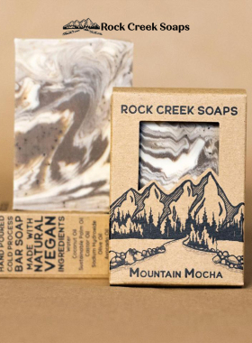 Rock Creek Soaps-Mountain Mocha 磨砂去角质清洁保湿香皂 118g