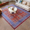 Visual taste Afghanistan imported hand-knotted wool carpet classic geometric retro living room carpet 3510