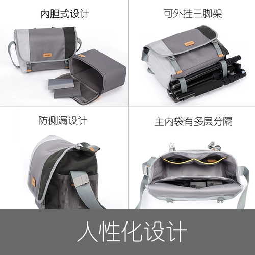 Alfish SLR Camera R6R7R10 подходит для Fuji XT5 Sony A7M4 Micro Single Photography Bag M3
