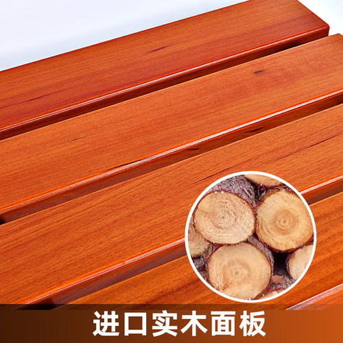 浴室折叠壁凳老年人洗澡防滑淋浴凳残疾人沐浴椅实木换鞋靠墙坐凳 - 图2