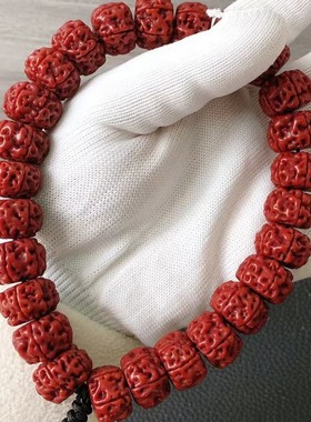 玉化金刚老盘龙纹手持小金刚