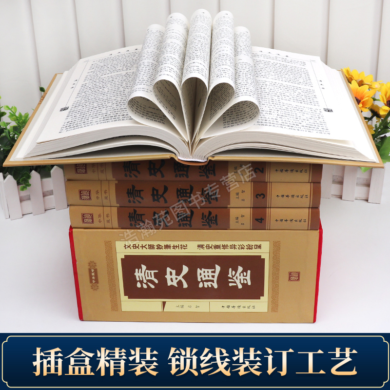 大清十二帝＋清史通鉴全5册精 大清全史中国历史类书籍清朝历史满清王朝正史野史秘史艳史清史稿书籍中华书局国学经典历史畅销书籍 - 图1