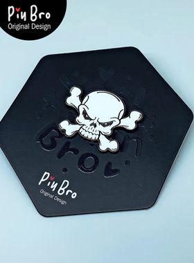 荧光ins风欧美男徽章pinbro