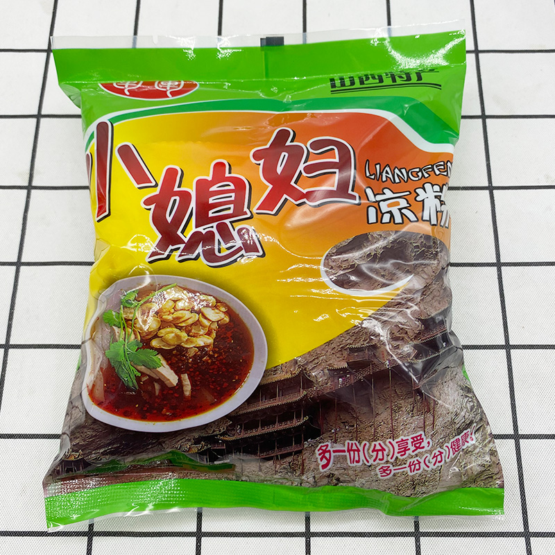 军军小媳妇凉粉500g*5袋山西大同特产即食凉粉正宗浑源凉粉礼盒装 - 图1