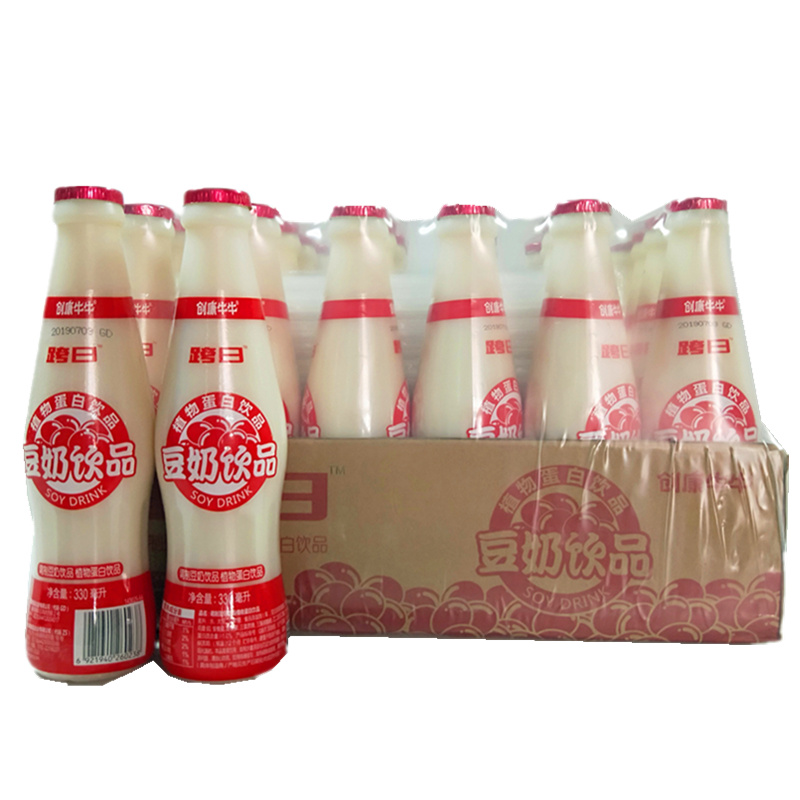创康牛牛跨日原味豆奶饮品330ml 24瓶营养早餐豆浆植物蛋白饮料,淘宝优惠券,粉丝福利购,淘宝优惠卷