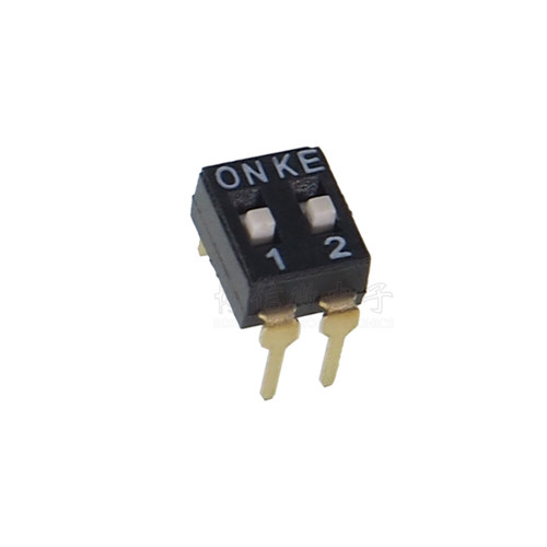 直插 KE 2.54 2/3/4/5/6/8位 DSIC02LSGET DIP拨码开关 DSIC04LSG - 图1
