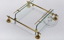 5-fold ex-gratia original German full copper gilded bathroom double glazed washroom Toilet Cosmetic Shelf