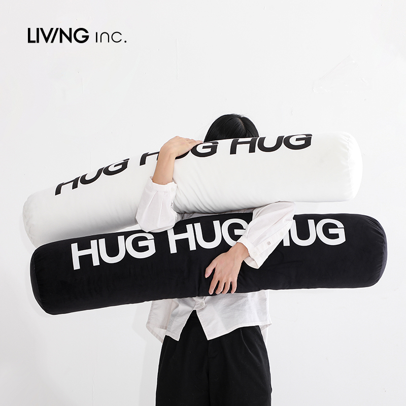 LIVING inc.HUG抱抱枕长条枕睡觉抱枕夹腿沙发圆柱床头侧睡女生-图1