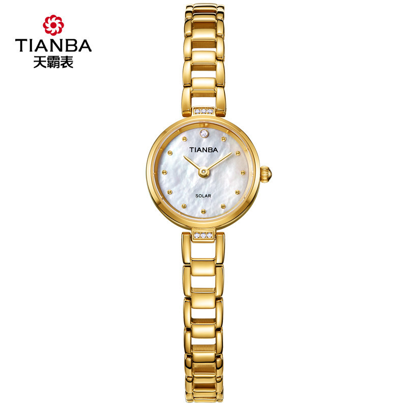 天霸光能小巧精致时尚气质小手链表 天霸国产腕表