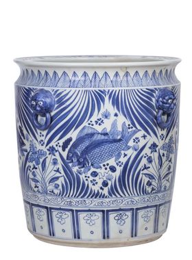 景德镇手绘大水缸仿古陶瓷仿古