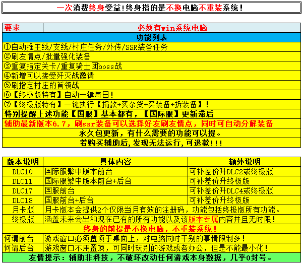 辅助|七大罪|七人传奇|非科技|非初始|月卡|终身-图3