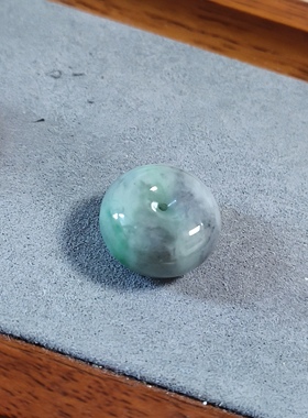 缅甸翡翠A货小吊坠男女款项链乌鸡带绿厚平安扣墩子天然玉石独特