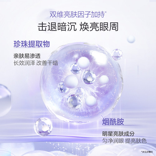 欧诗漫电动按摩眼霜提拉紧致抗皱淡化焕亮细眼纹眼周官方旗舰正品 - 图3
