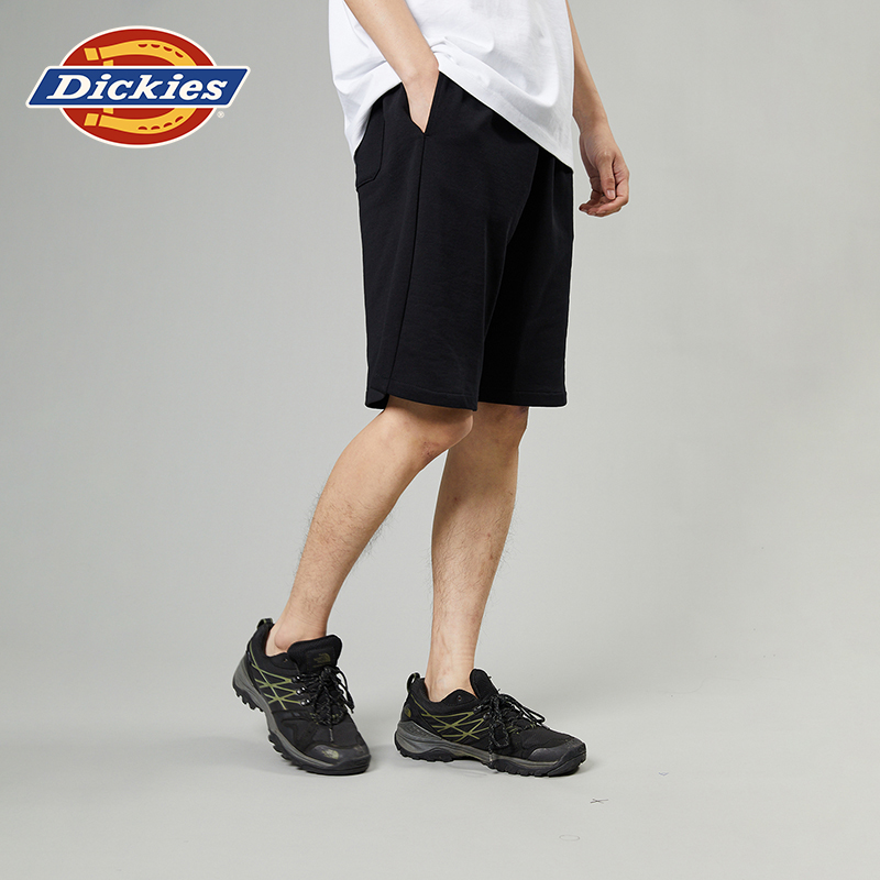 Dickies24春夏新品 宽松舒适纯色松紧抽绳短裤卫裤 - 图3