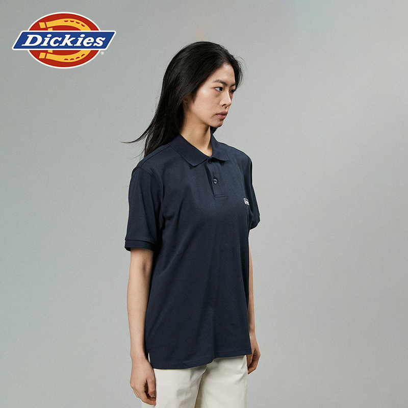 Dickies24春夏新品前胸刺绣logo短袖男式翻领Polo衫 - 图2