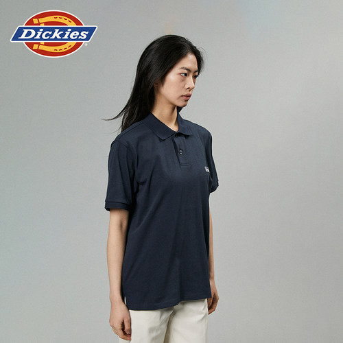 Dickies24春夏新品前胸刺绣logo短袖男式翻领Polo衫-图2