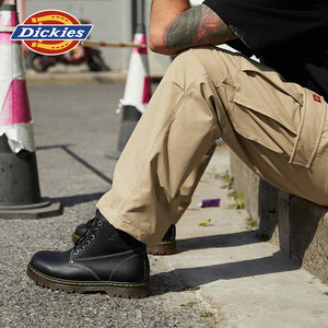 Dickies24春夏新品「WWL」口袋工装裤 宽松休闲轻能户外速干裤