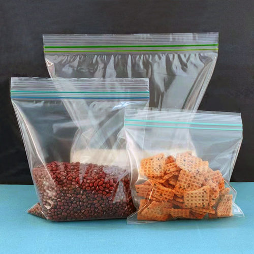 包邮出口品质三联装双封条加厚食品密实袋密封袋保鲜袋40枚入 - 图3