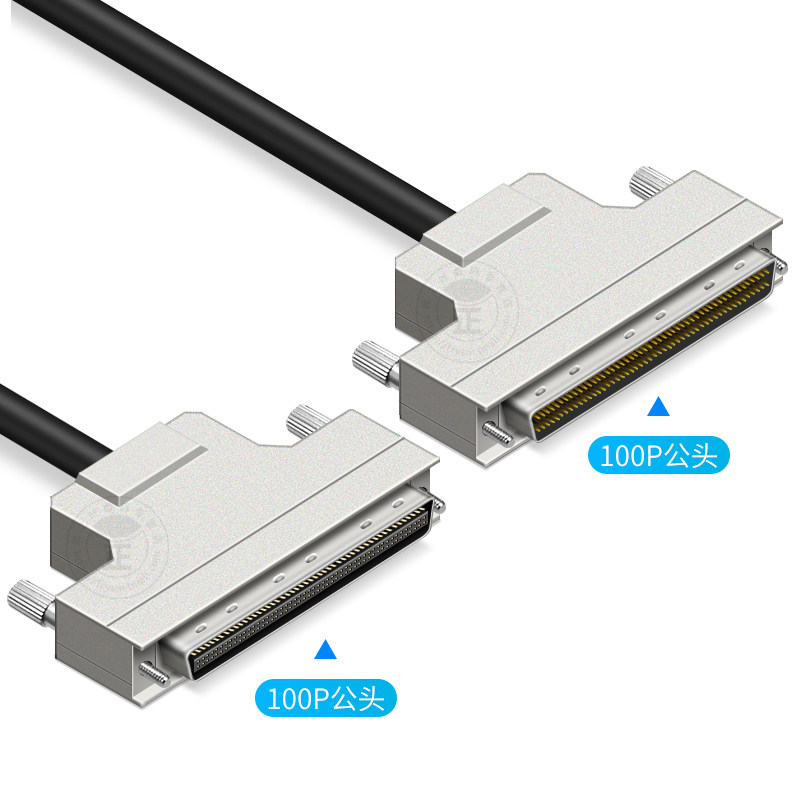 浮太SCSI线HPDB100转CN100连接线公对公数据线SCSI100P带螺丝固定 - 图3