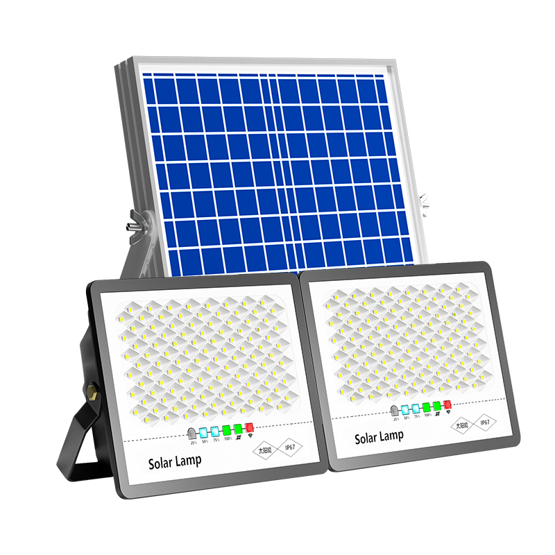 2022新款太阳能户外庭院路灯超亮大功率家用一拖二室内外LED照明 - 图3