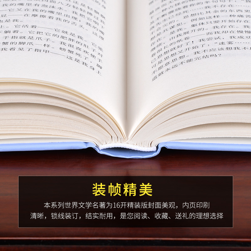 萨特小说选 中文精装正版原著全译本书籍 萨特的书 萨特文集 厌恶/恶心 墙 卧房 闺房秘事等 世界文学名著名家名译系列 - 图1