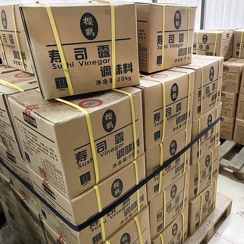 中野樱鹤寿司露大瓶20kg/箱 20公斤商用调味汁日式料理寿司醋包邮 - 图0