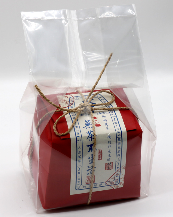 手工牛皮纸茶叶包装袋复古加厚方包梯形土包纸袋红色黑色牛皮原色,淘宝优惠券,粉丝福利购,淘宝优惠卷