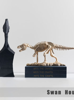 样板间儿童房恐龙主题组合装饰品
