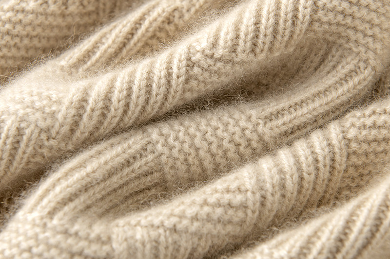 气质爆棚耐看~重磅加厚！方格立体坑条高领羊绒衫女纯羊绒毛衣冬,淘宝优惠券,粉丝福利购,淘宝优惠卷