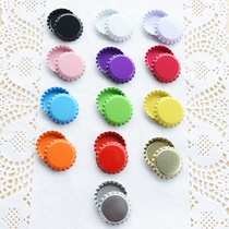 Bifacial Color Metal Bottle Cap Beer Bottle Lid Metal Bottle Cap Bottle Cap Bottom ToDIY Alloy Bottle Cap